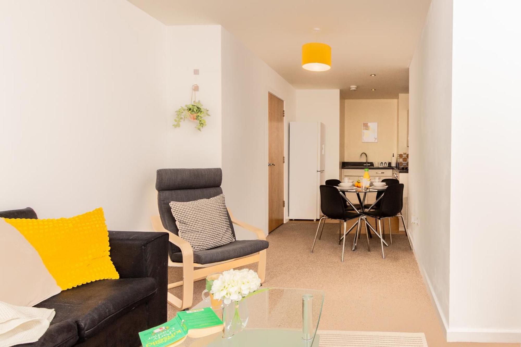 Comfy Chic 2Bed Apartment In Sheffield City Centre Eksteriør bilde